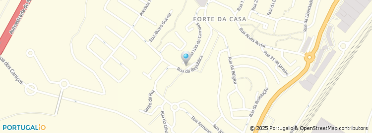 Mapa de Garfo Cheio, Unipessoal Lda