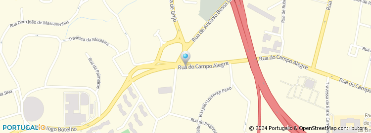 Mapa de Garrafeira do Campo Alegre, Lda