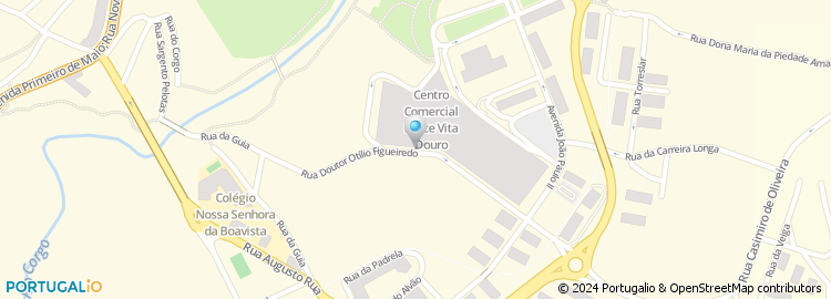 Mapa de Gasolineira Jumbo, Vila Real