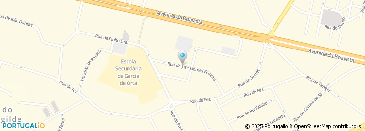 Mapa de Gaspar F Aguiar Pereira