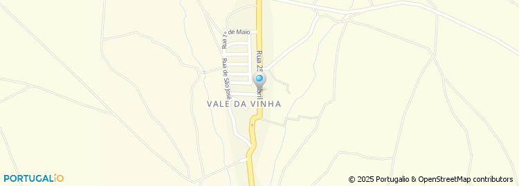 Mapa de Vale da Vinha