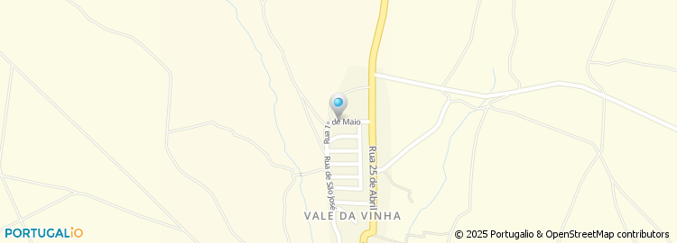 Mapa de Vale de Gaviões