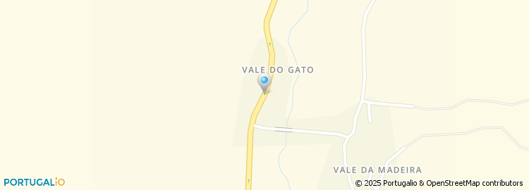 Mapa de Vale do Gato