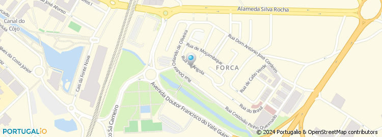 Mapa de Generali, Companhia de Seguros, Aveiro
