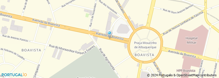 Mapa de Geostar, Boavista, Porto