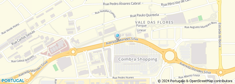 Mapa de Geostar, Coimbra Shopping