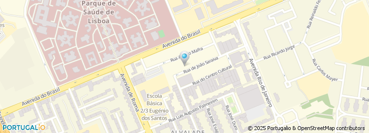 Mapa de Geovia - Consultores de Geotecnia, Lda