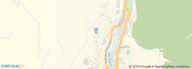 Mapa de Geres Albufeira - Aldeia Turistica, Lda