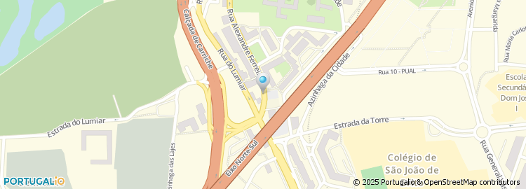 Mapa de Gespatio - Contabilidade e Fiscalidade, Unip., Lda