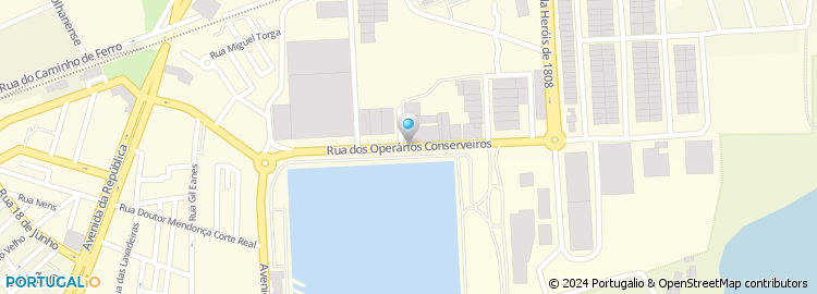Mapa de Ginasiosul - Centro de Reabilitação, Desporto e Manutenção, Lda