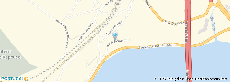 Mapa de Gineg - Gab. de Informática, Economica e Gestão, Lda