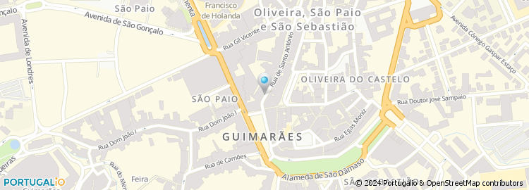 Mapa de Girandola, Guimarães