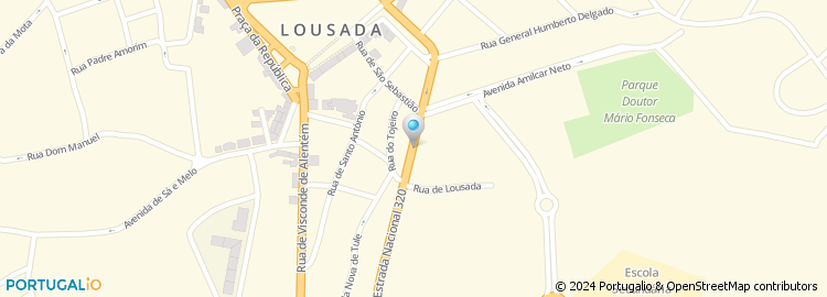 Mapa de Girandola, Lousada