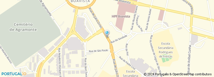 Mapa de Girassol - Agência de Viagens e Turismo, Lda