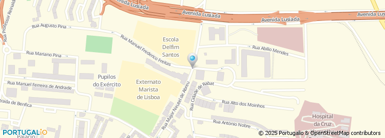Mapa de Global Inovation Direct - Imp. e Exp.Equip. P.Saude, Lda