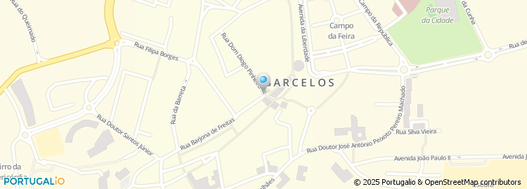 Mapa de Golden - Travel de Barcelos