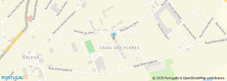 Mapa de Casal das Freiras