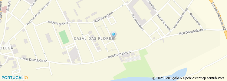 Mapa de Rua Carlos Mendes Gonçalves