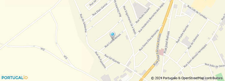 Mapa de Rua Carlos Relvas