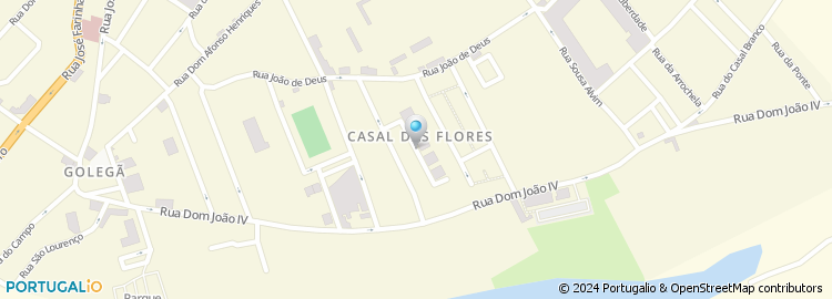 Mapa de Rua Casal das Flores