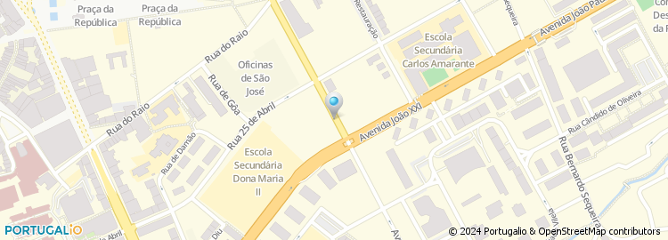 Mapa de Gomes & Barata - Soc. de Projectos, Lda