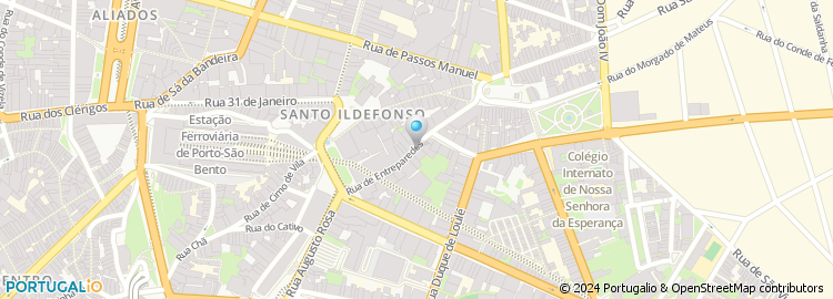 Mapa de Gomes & Floret, Lda