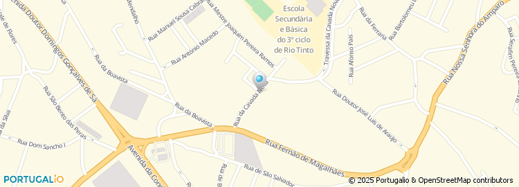 Mapa de Gondomaquinas - Maquinas e Ferramentas, Lda