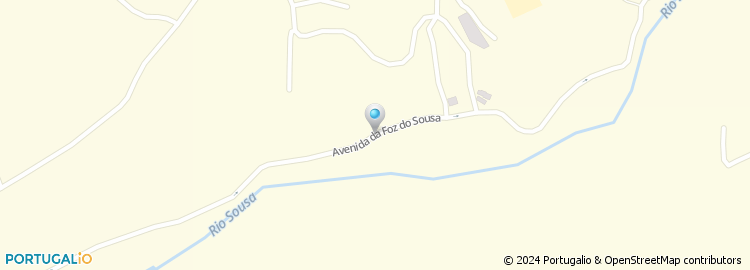 Mapa de Avenida Foz do Sousa