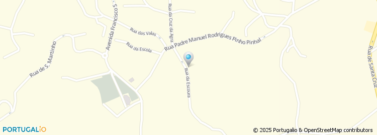 Mapa de Beco Nogueira