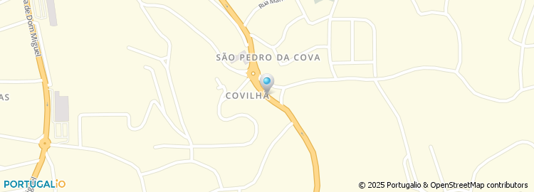 Mapa de Largo da Covilhã