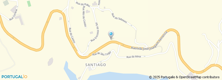 Mapa de Largo São Tiago