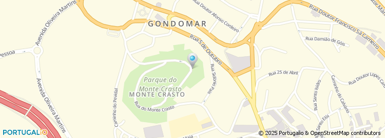 Mapa de Parque de Monte Crasto