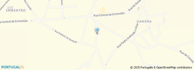 Mapa de Rua Almeida Garrett