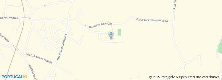 Mapa de Rua António Silva