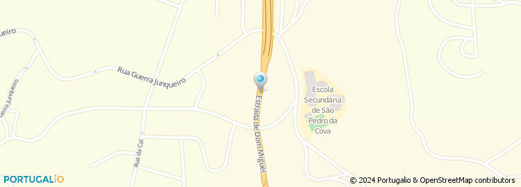 Mapa de Rua Belmiro Pereira de Sousa