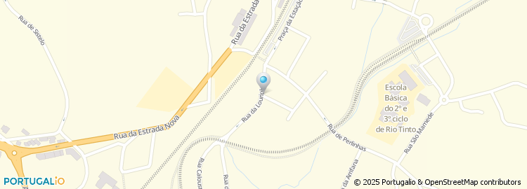 Mapa de Rua Bernardim Ribeiro