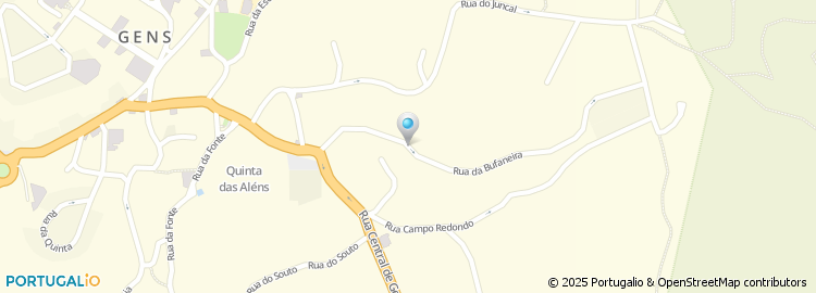 Mapa de Rua da Bufaneira