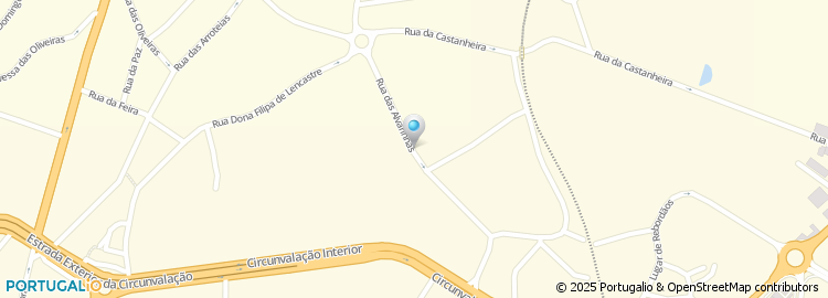 Mapa de Rua das Alvarinhas