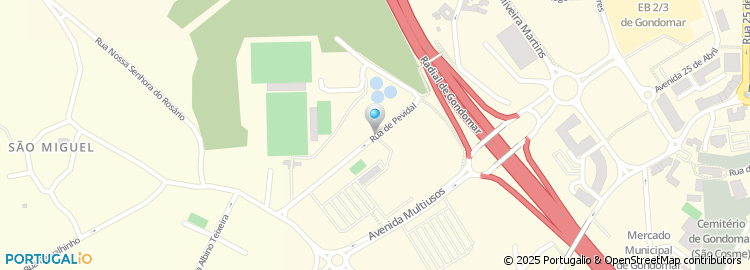 Mapa de Rua de Pevidal