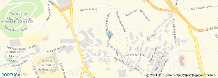 Mapa de Rua de Santo Eloi