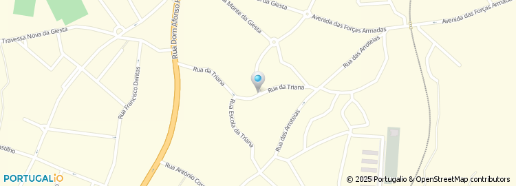 Mapa de Rua de Triana