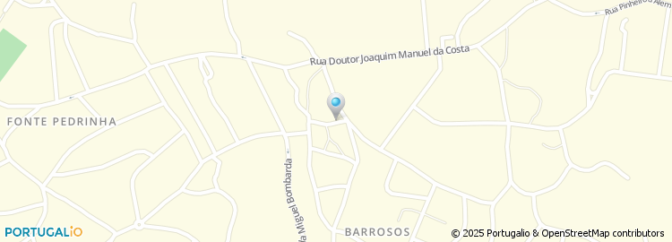 Mapa de Rua Delfim Ramos Castro