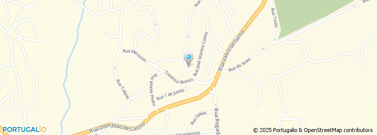 Mapa de Rua do Branco