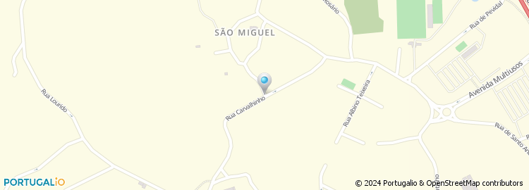 Mapa de Rua do Carvalhinho