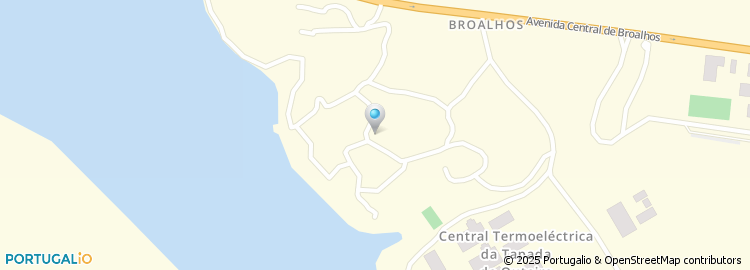 Mapa de Rua do Vale de Água