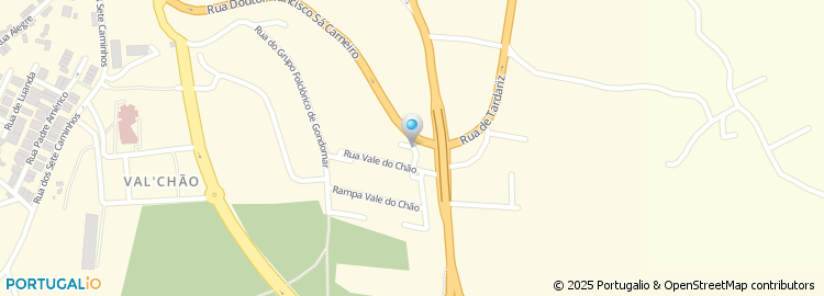 Mapa de Rua Dom Miguel