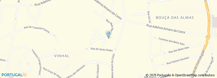 Mapa de Rua Dom Pedro v