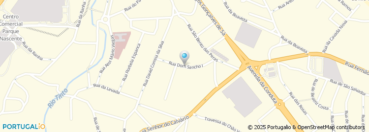 Mapa de Rua Dom Sancho I