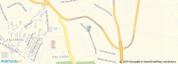 Mapa de Rua Doutor João do Amaral