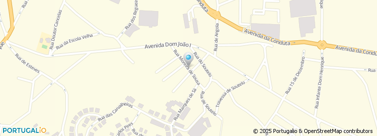 Mapa de Rua Doutor Moreira de Sousa